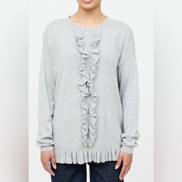 NWT Zimmermann Mischief Ruffle Jumper Sweater Sz. 0 (US 2-4) - Picture 1 of 10